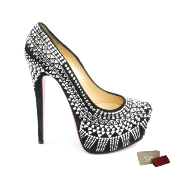 Daffodile Strass Veau Velours (EUR 38) - Picture 1 of 4